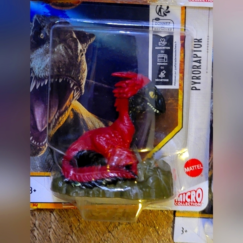 MATTEL Micro Collection JURASSIC WORLD Dominion Dinosaurs complete set - Picture 3 of 8